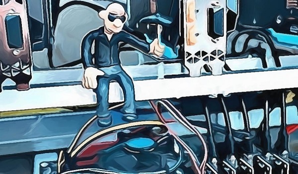 Electricity Bitcoin Mining Thief