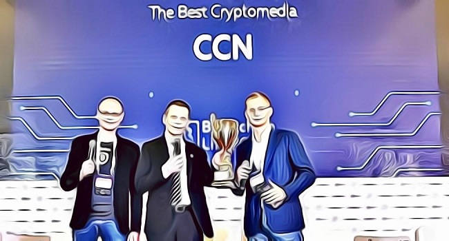 Crypto News Site CCN Wins Award