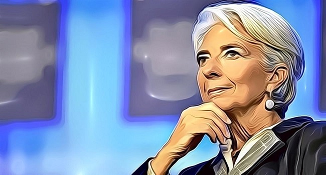 Christine Lagarde thinks about crypto