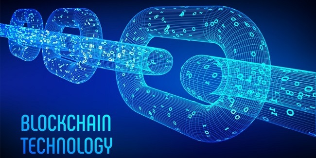 Blockchain Technology Illustration