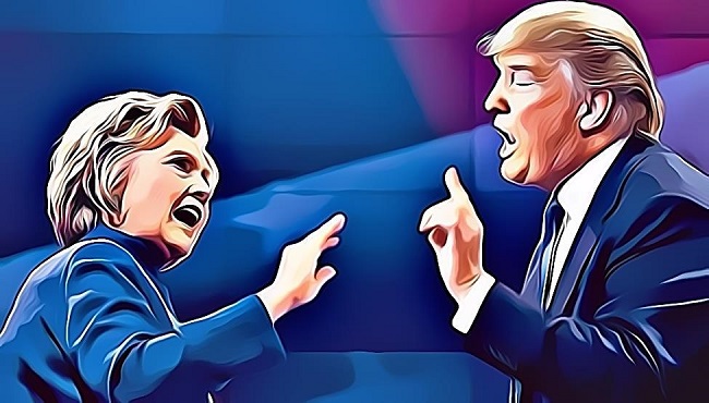 Hillary Clinton vs Donald Trump on crypto
