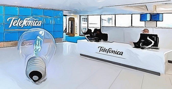 Telefonica blockchain garden network